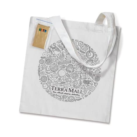 Sonnet Colouring Tote Bag - Image 1