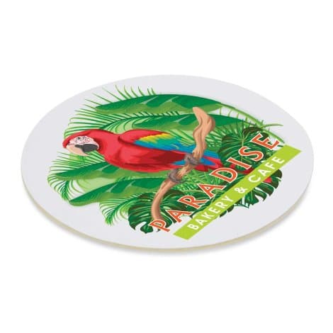 Cardboard Drink Coaster - Round - Image 1