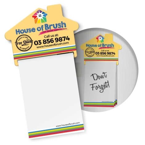 Magnetic House Memo Pad A7 - Full Colour - Image 1