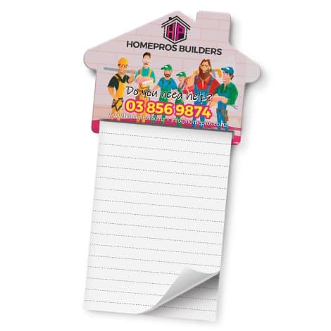 Magnetic House Memo Pad - A7 - Image 1