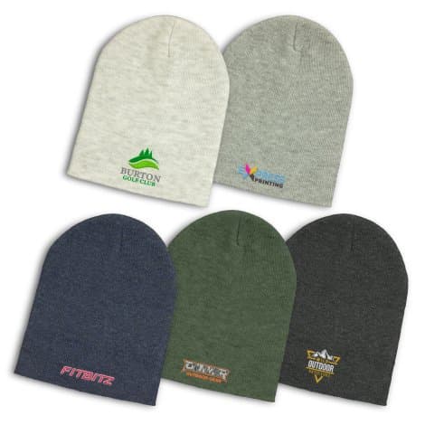 Heather Slouch Beanie - Image 1