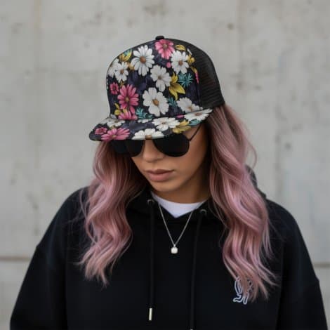 Impala Custom Flat Peak Mesh Cap