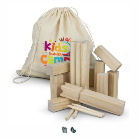 Kubb Wooden Game - Image 1