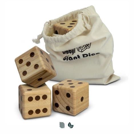 Wooden Yard Dice Game - Image 1