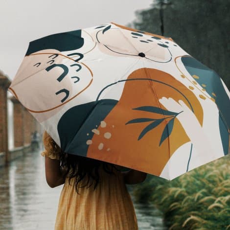 Full Colour Compact Umbrella