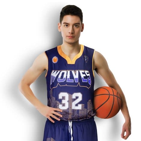 Custom Mens Basketball Top - Image 1