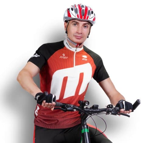 Custom Mens Cycling Top - Image 1