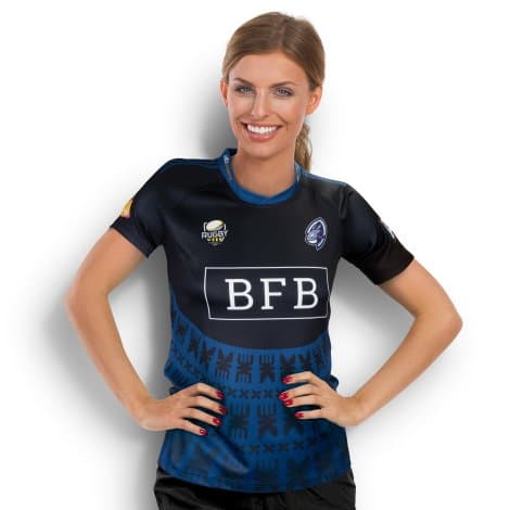 Custom Womens Performance Rugby T-Shirt - Image 1