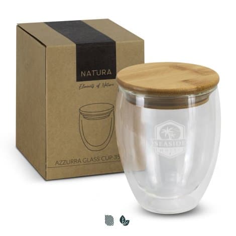 NATURA Azzurra Glass Cup - 350ml - Image 1