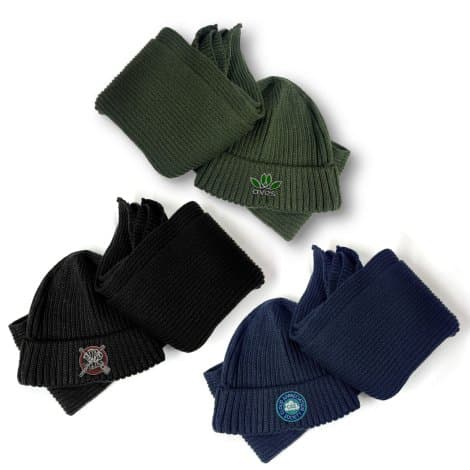 Denali Scarf and Beanie Set - Image 1