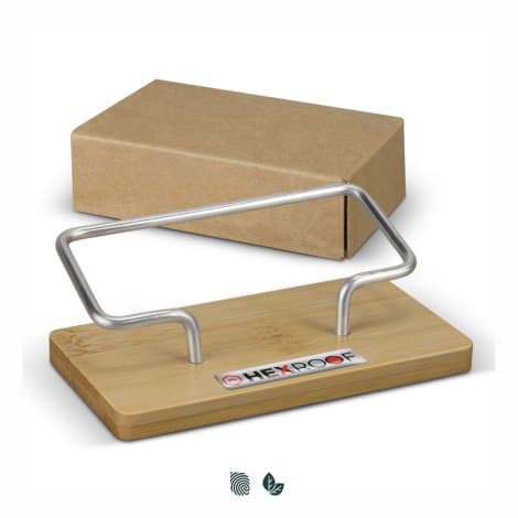 Bamboo Business Card Stand - Image 1