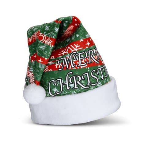 Full Colour Santa Hat - Image 1