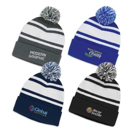 Commodore Beanie with Pom Pom - Image 1