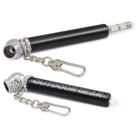 Tyre Pressure Gauge Key Ring - Image 1