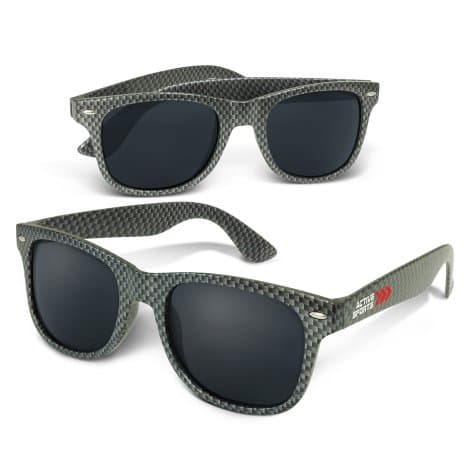 Malibu Premium Sunglasses - Carbon Fibre - Image 1