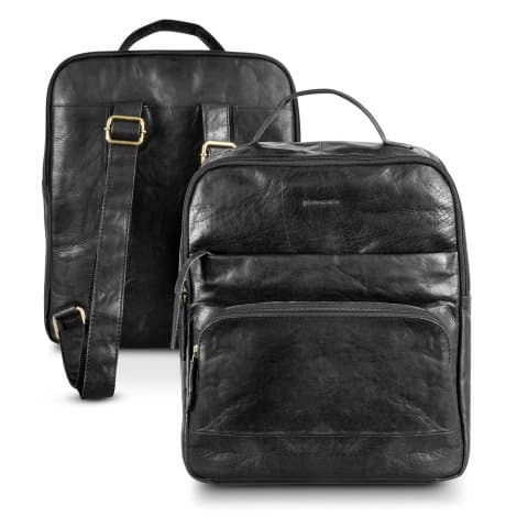 Pierre Cardin Leather Backpack - Image 1