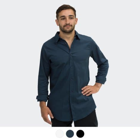 TRENDSWEAR Parker Men's Poplin Shirt - Image 1