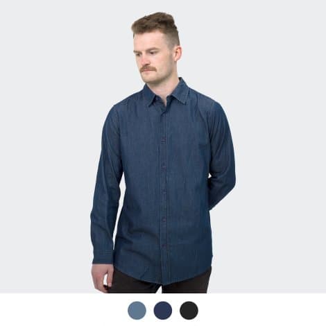 TRENDSWEAR Chester Men's Denim Shirt - Image 1