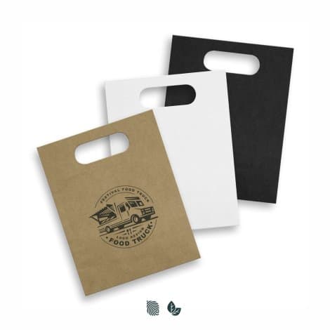 Medium Die Cut Paper Bag Portrait - Image 1