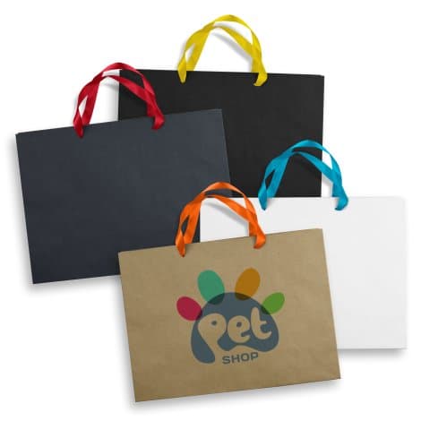 Extra Large Ribbon Handle Paper Bag - Image 1