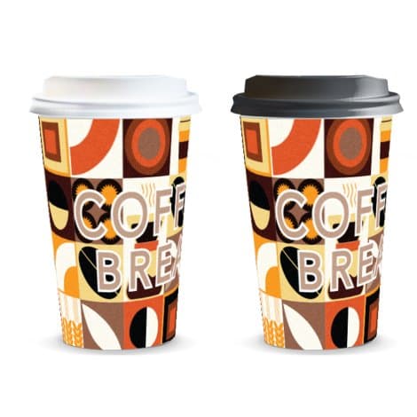 Kudos Paper Coffee Cup - 350ml - Image 1