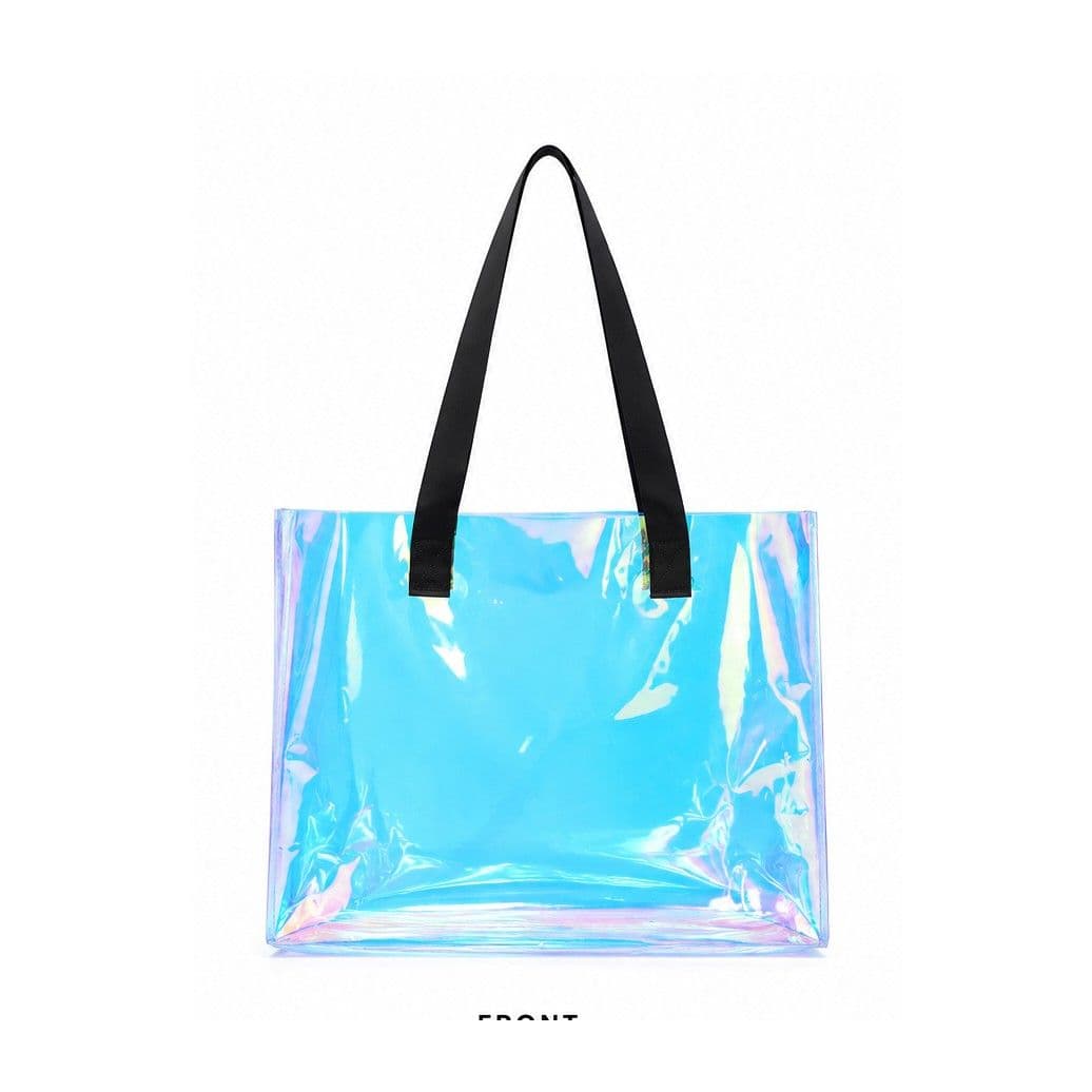 Iris Holographic Tote Bag - Image 1